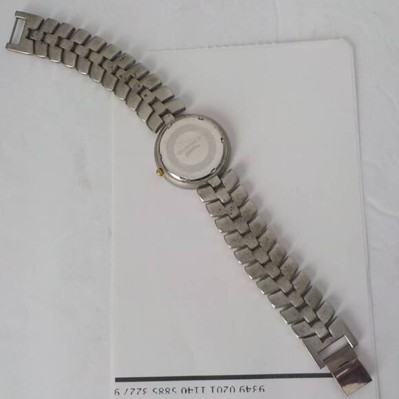 Quemex Sapphire Women Wrist Watch Silver Metal Untested - Picture 12 of 13